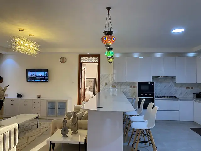 Level 0 kitchen at OSOTUA Villa 18